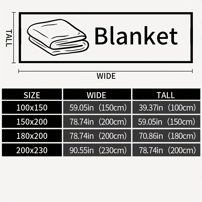 Extra Large Thick Flannel Blanket Soft Faux Rabbit Fur Throw