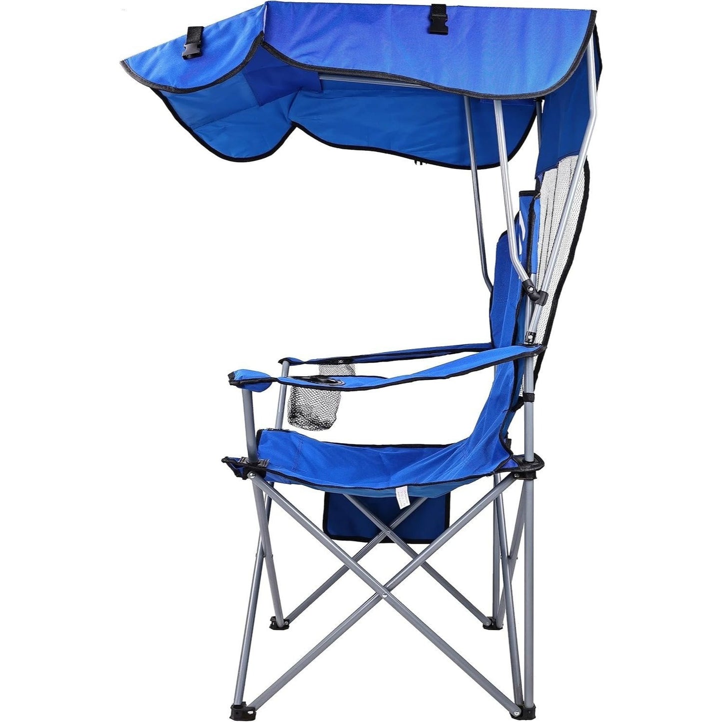 Folding Camping Chair with Adjustable Sunshade