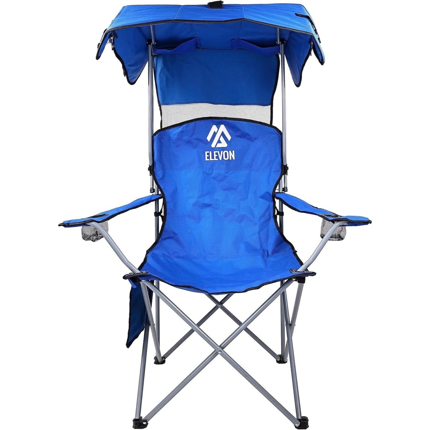 Folding Camping Chair with Adjustable Sunshade