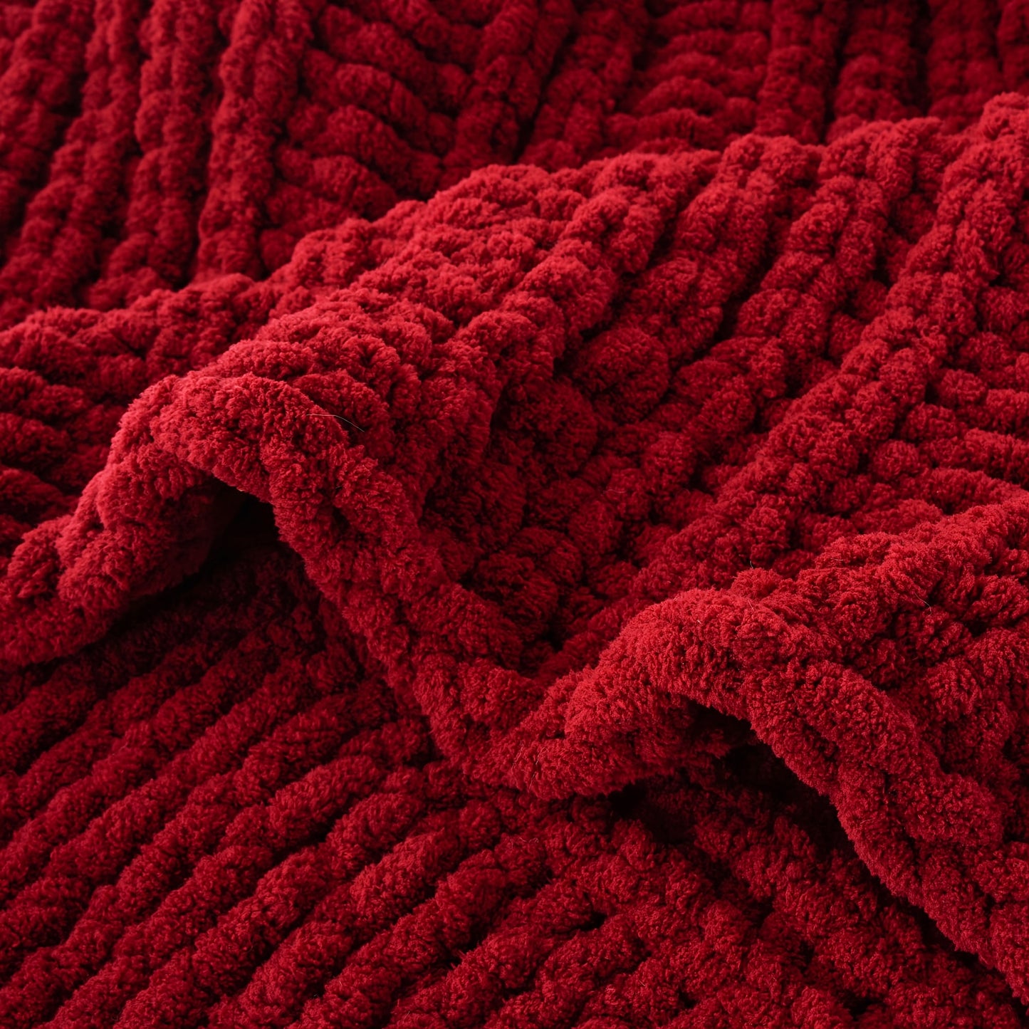Chunky chenille blanket product image 9