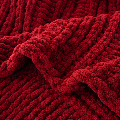 Chunky chenille blanket product image 9