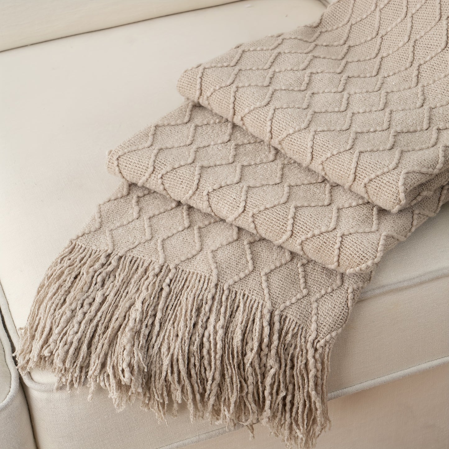 Cozy Tassel Throw Blanket 50 x 60
