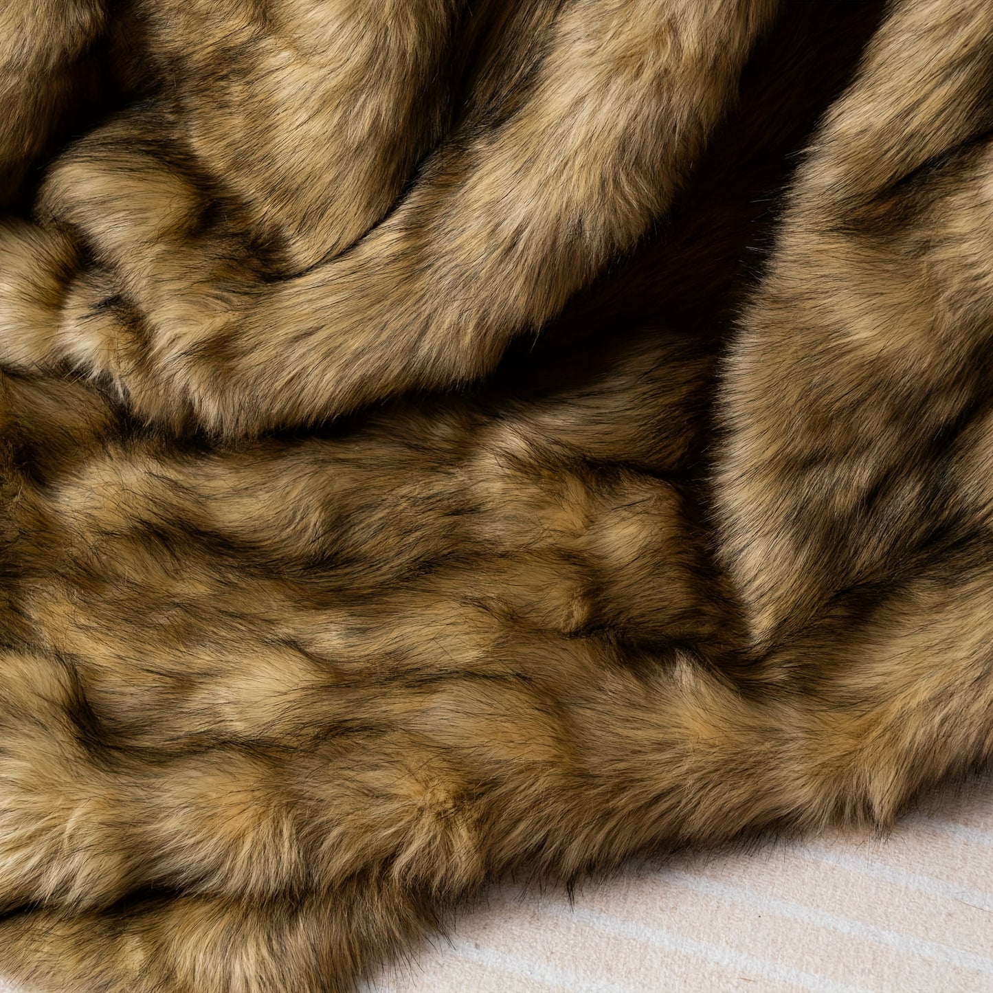Shaggy faux fur blanket product image 6