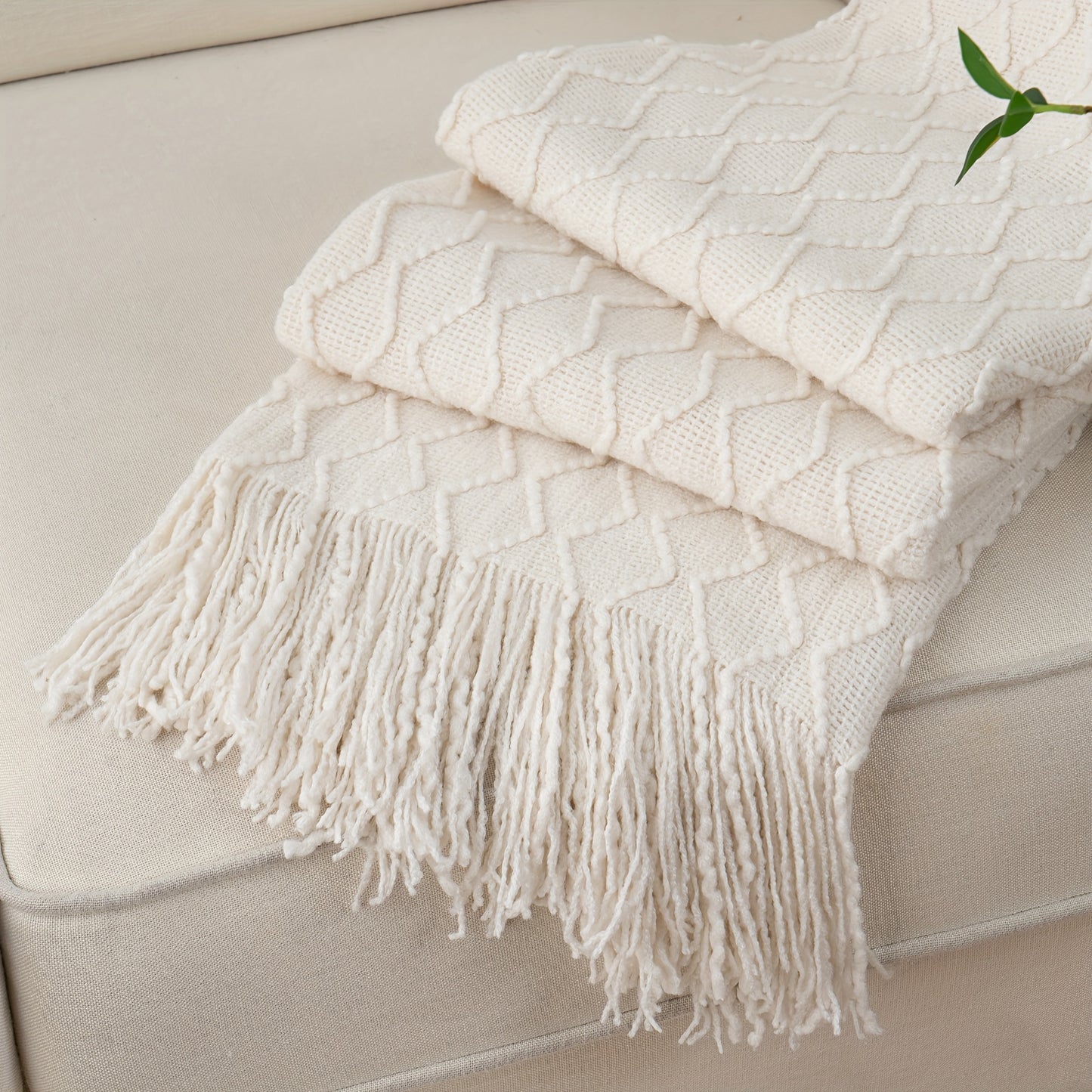 Cozy Tassel Throw Blanket 50 x 60