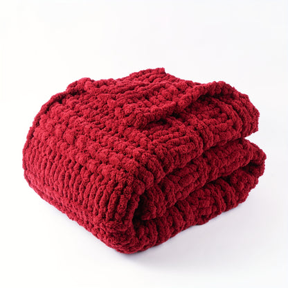 Chunky chenille blanket product image 10