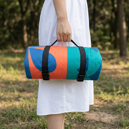 Waterproof Picnic Blanket – Foldable Outdoor Mat with PEVA Bottom for Beach, Camping & Park